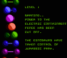 Jurassic Park screenshot 5 for NES